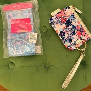 Lilly Pulitzer phone case / wristlet